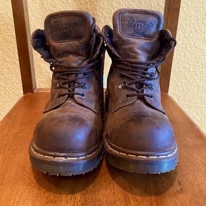 Vintage “” Made in England “” Old NWT Dr.Martens Steel Toe industrial boots.